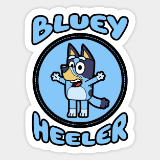 Bluey Heeler VIII Sticker